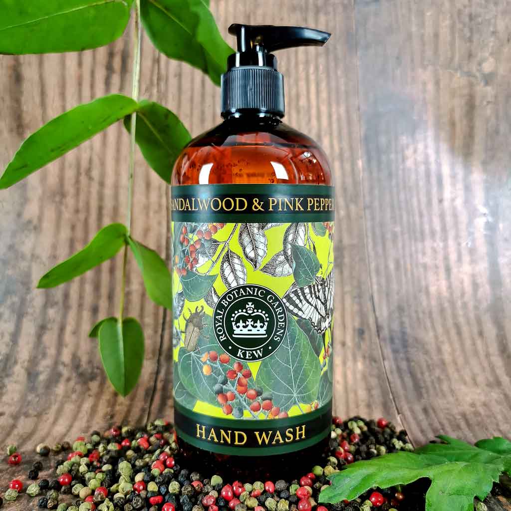 Kew Gardens Sandalwood and Pink Pepper Hand Wash