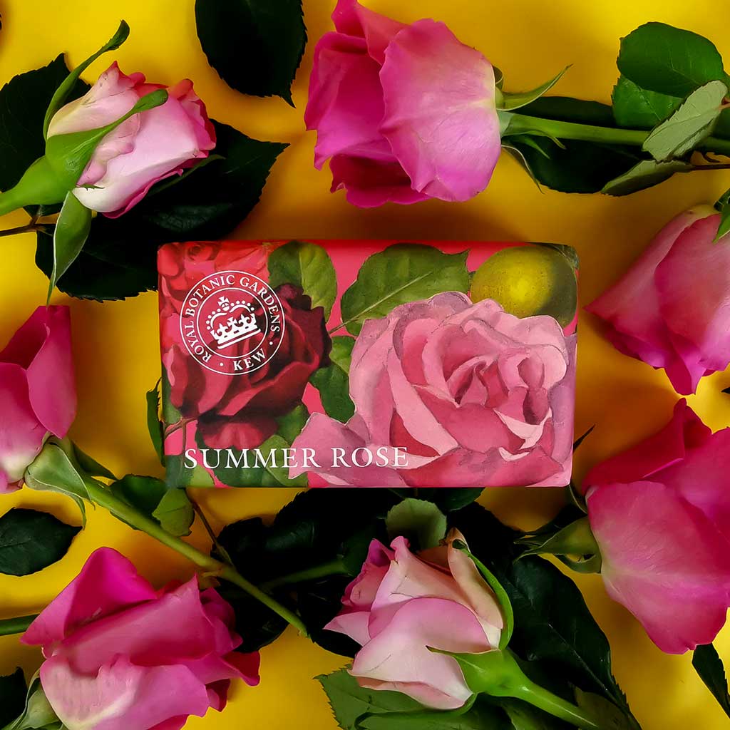 Kew Gardens Summer Rose Soap