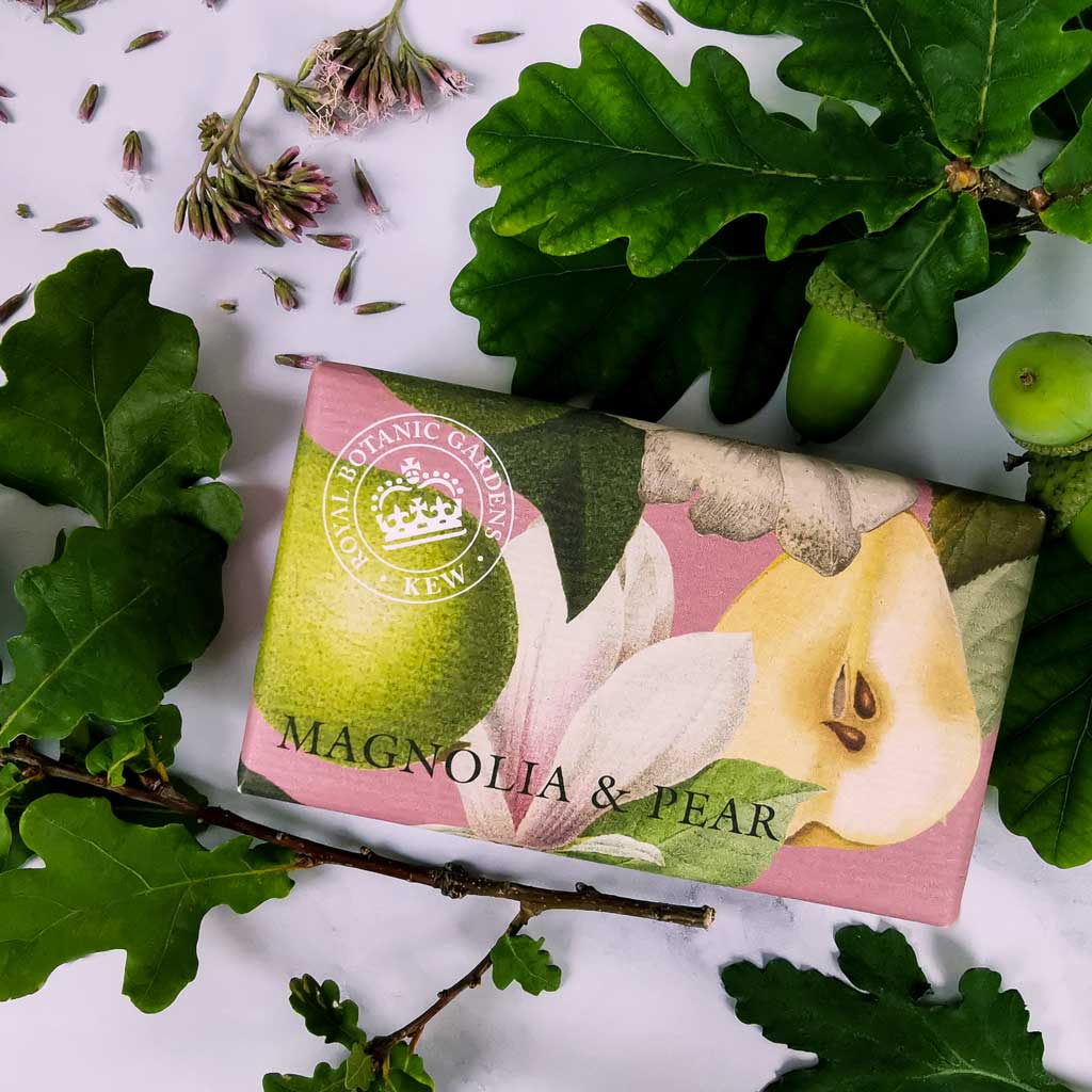 Kew Gardens Magnolia and Pear Soap