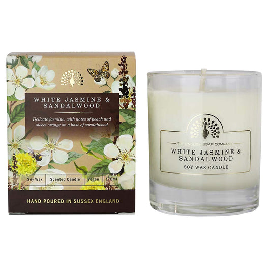 White Jasmine and Sandalwood Candle