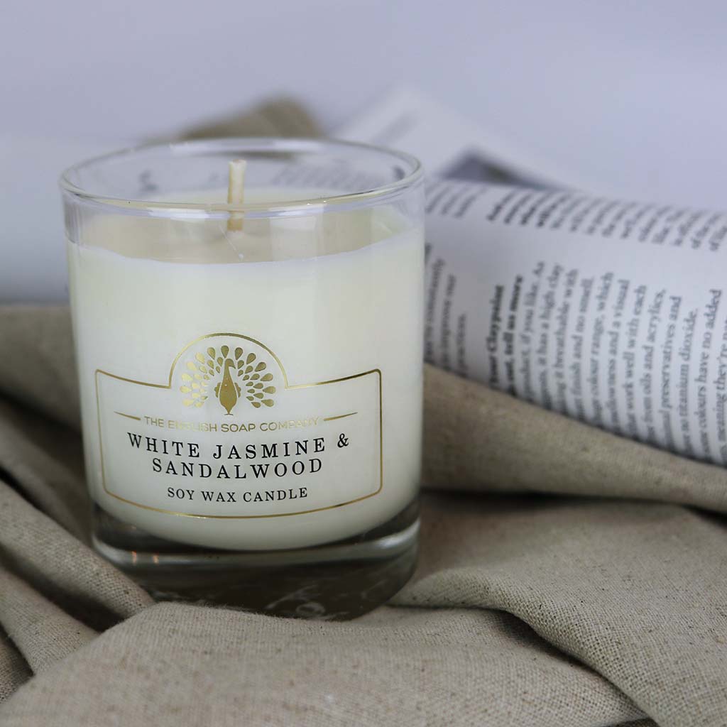 White Jasmine and Sandalwood Candle