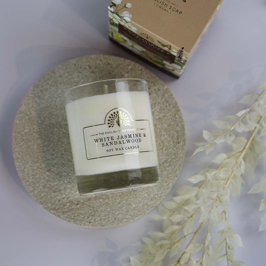 White Jasmine and Sandalwood Candle