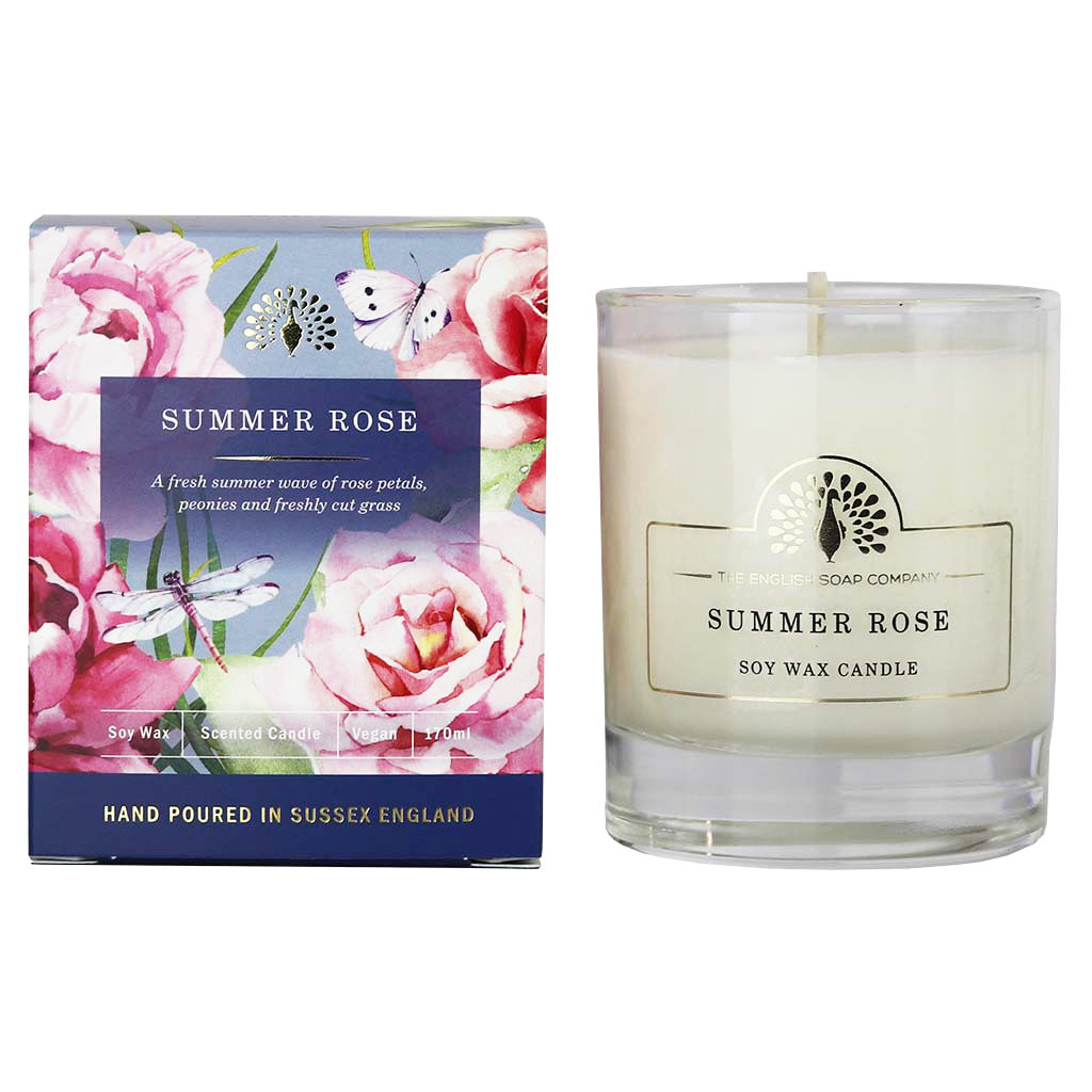 Summer Rose Candle