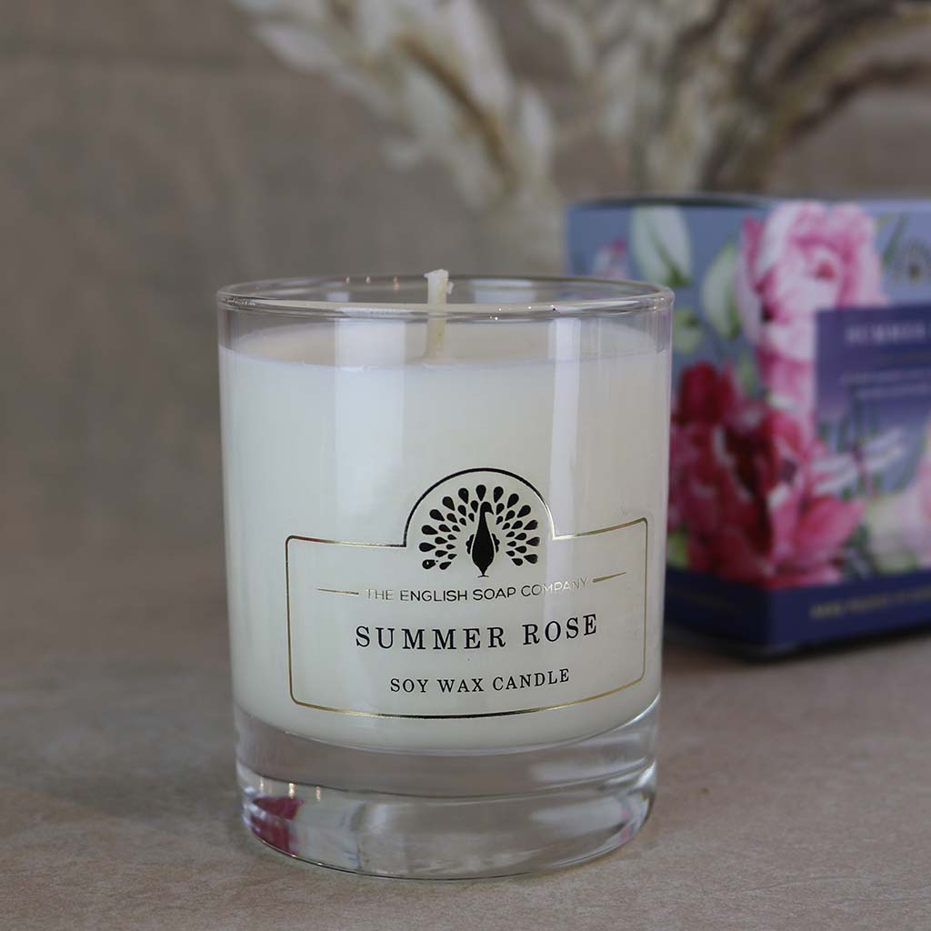 Summer Rose Candle