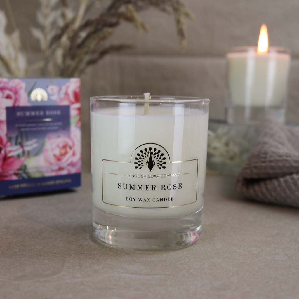 Summer Rose Candle