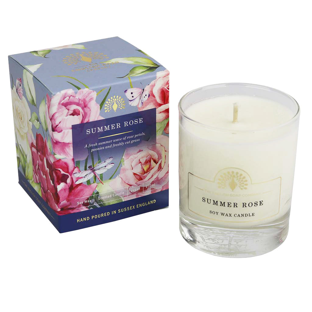 Summer Rose Candle