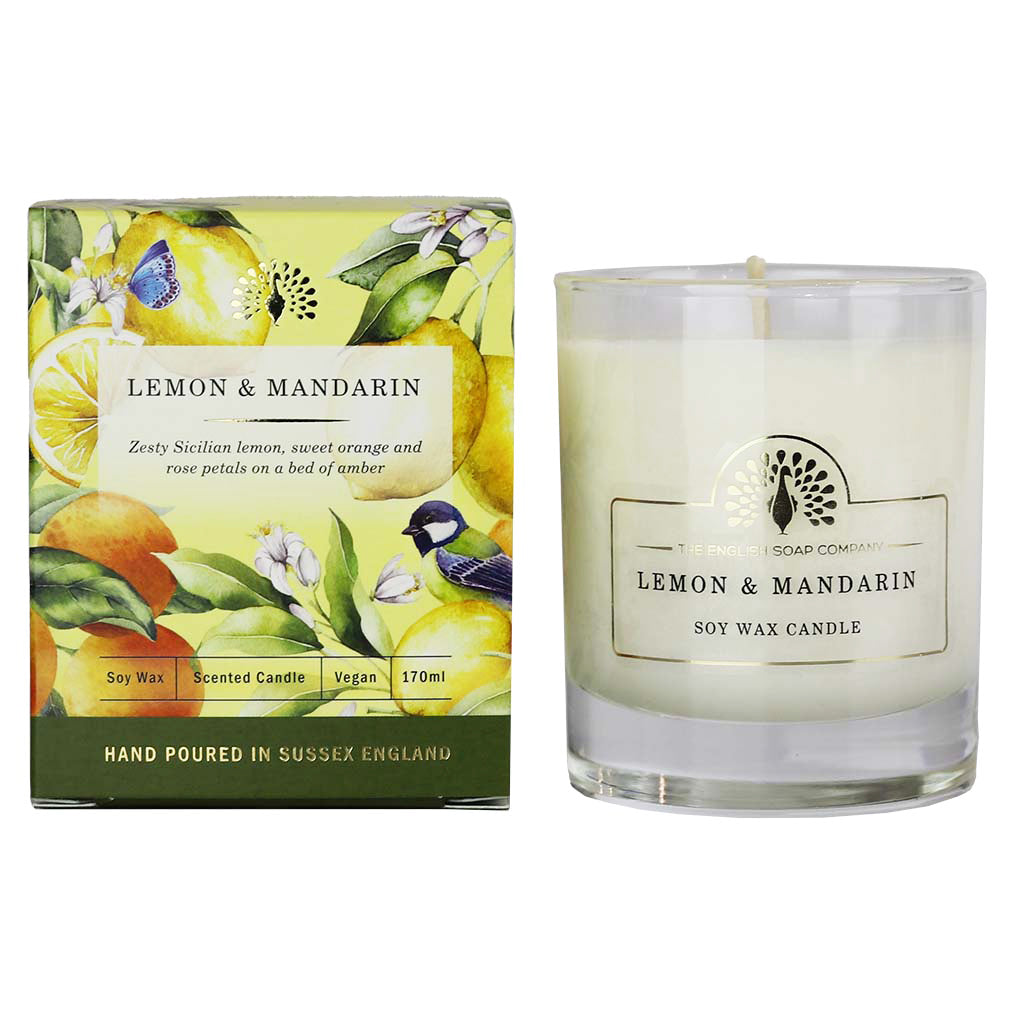 Lemon and Mandarin Candle