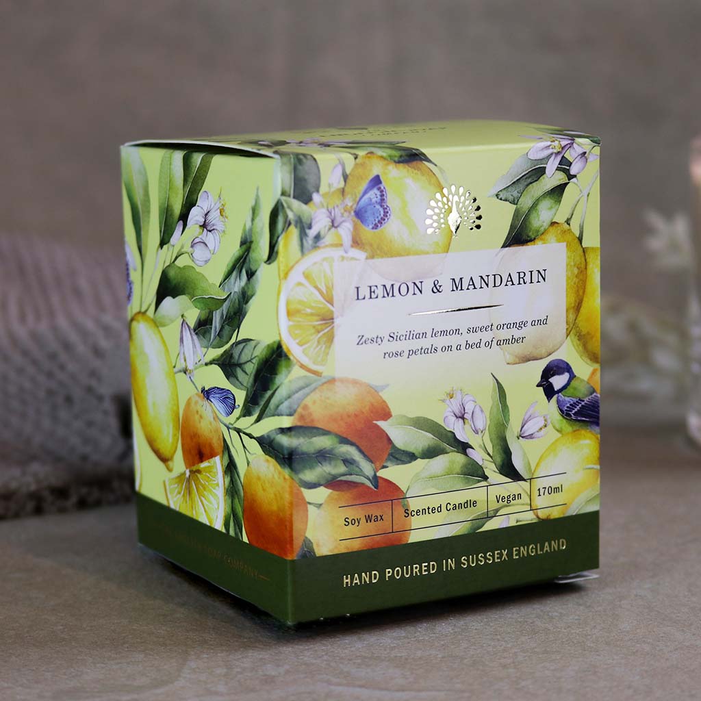 Lemon and Mandarin Candle