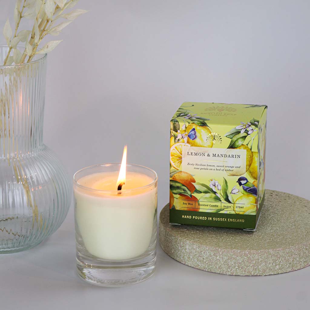 Lemon and Mandarin Candle