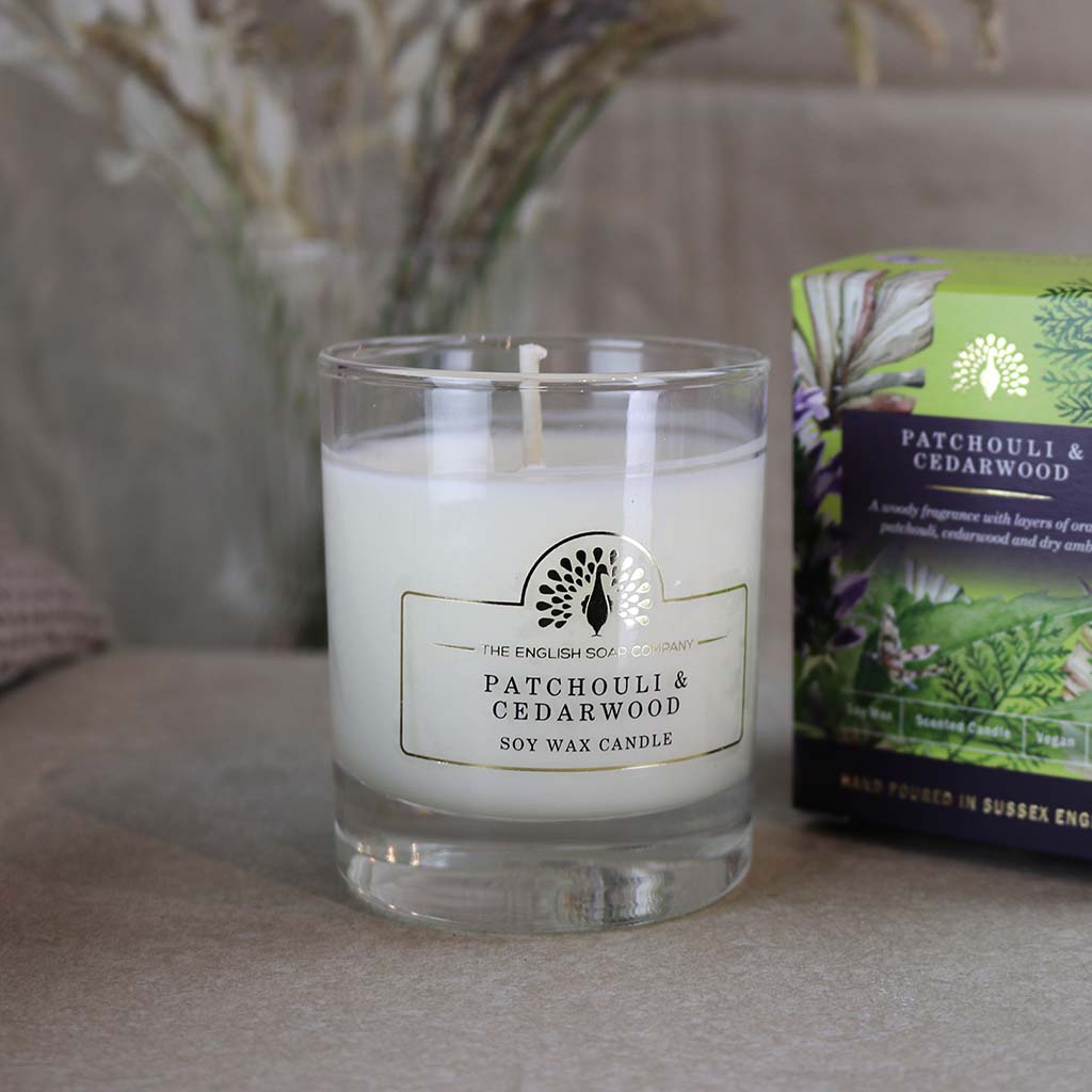 Patchouli and Cedarwood Candle