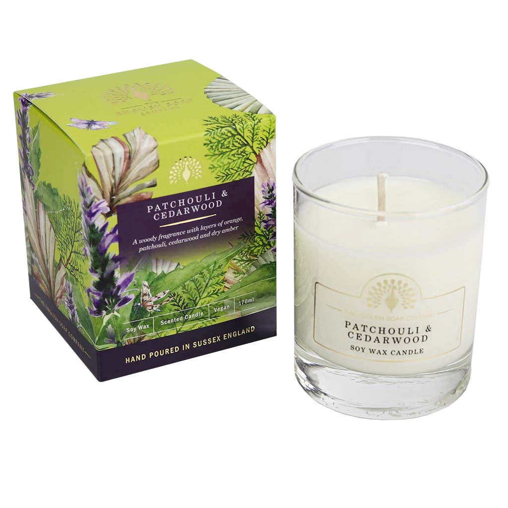 Patchouli and Cedarwood Candle