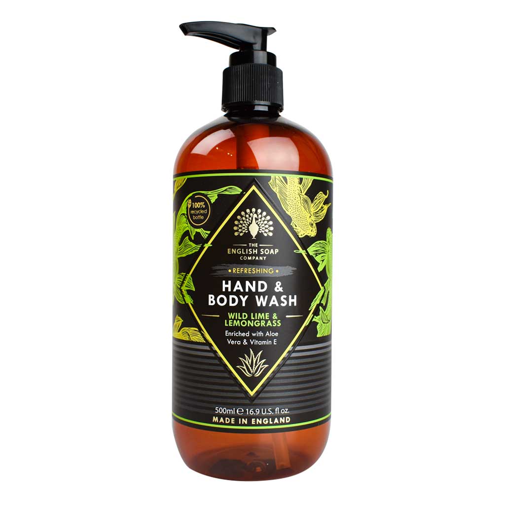 Radiant Wild Lime and Lemongrass Hand and Body Wash