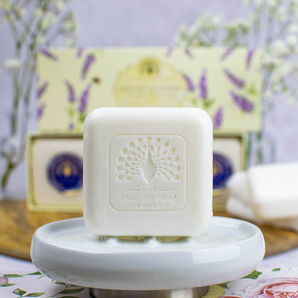 English Lavender Triple Soap Gift Box