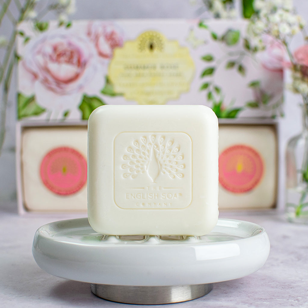 Summer Rose Triple Soap Gift Box