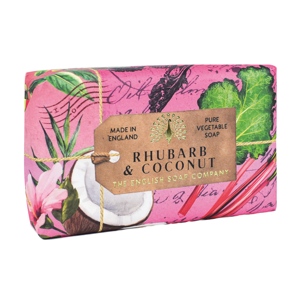 Rhubarb and Coconut Soap