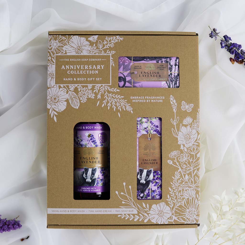 English Lavender Hand and Body Gift Box