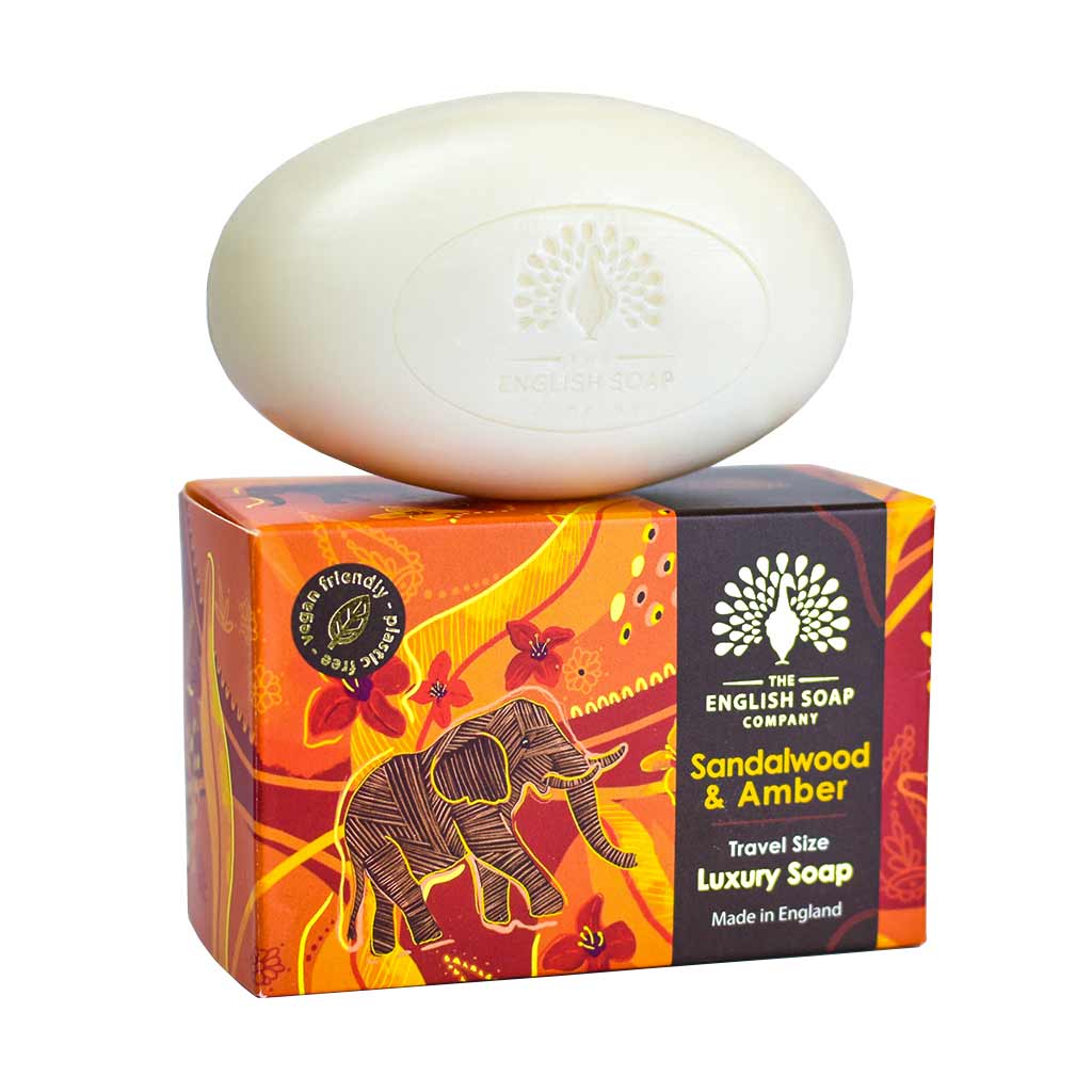 Travel Sandalwood and Amber Mini Soap