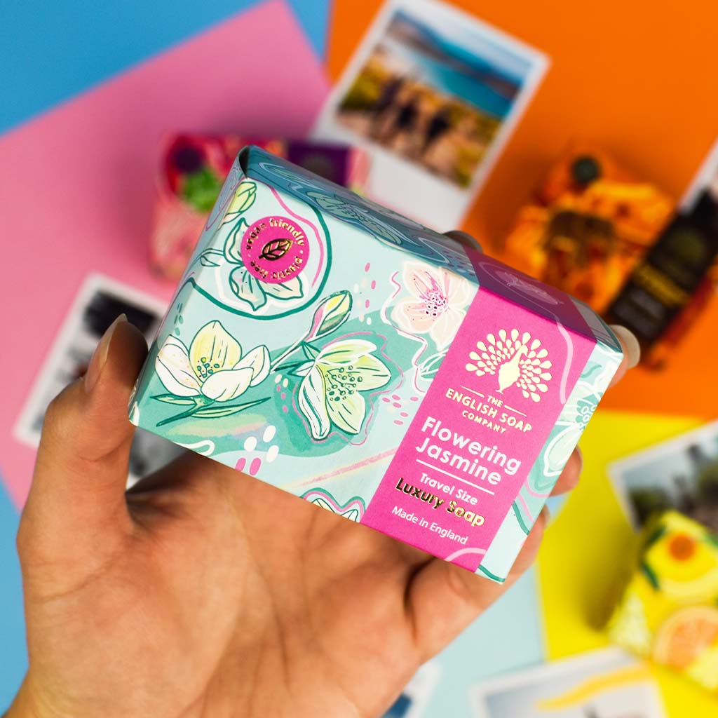 Travel Flowering Jasmine Mini Soap