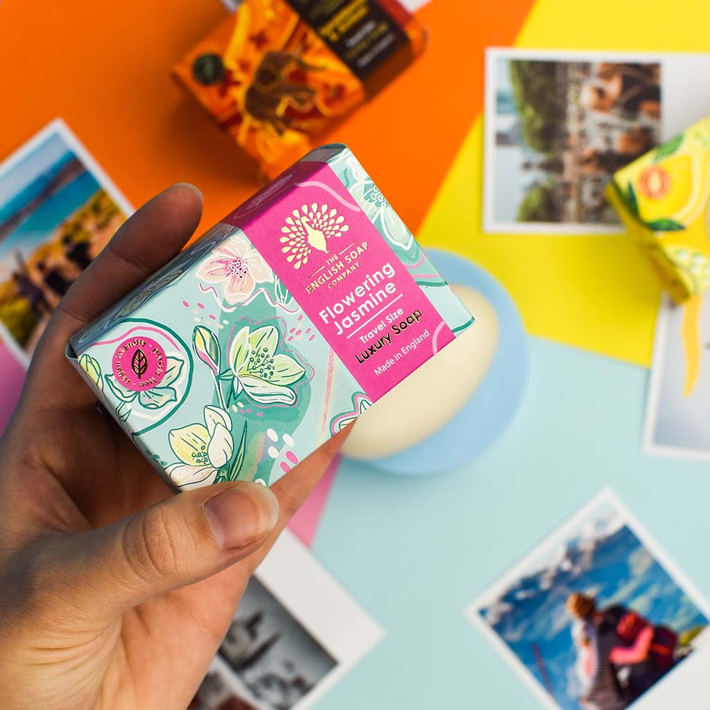 Travel Flowering Jasmine Mini Soap