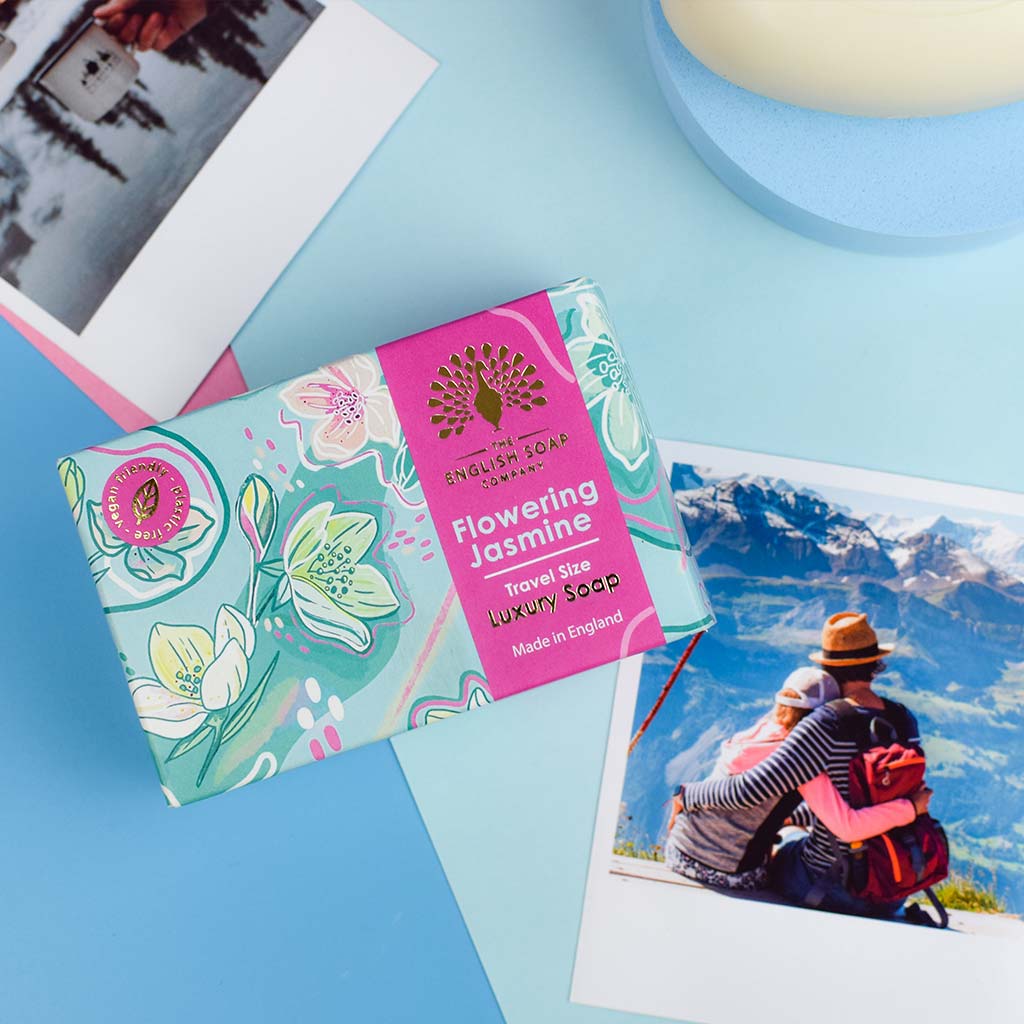 Travel Flowering Jasmine Mini Soap